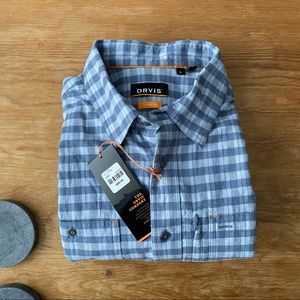 NWT Orvis Flat Creek Tech Flannel (L)